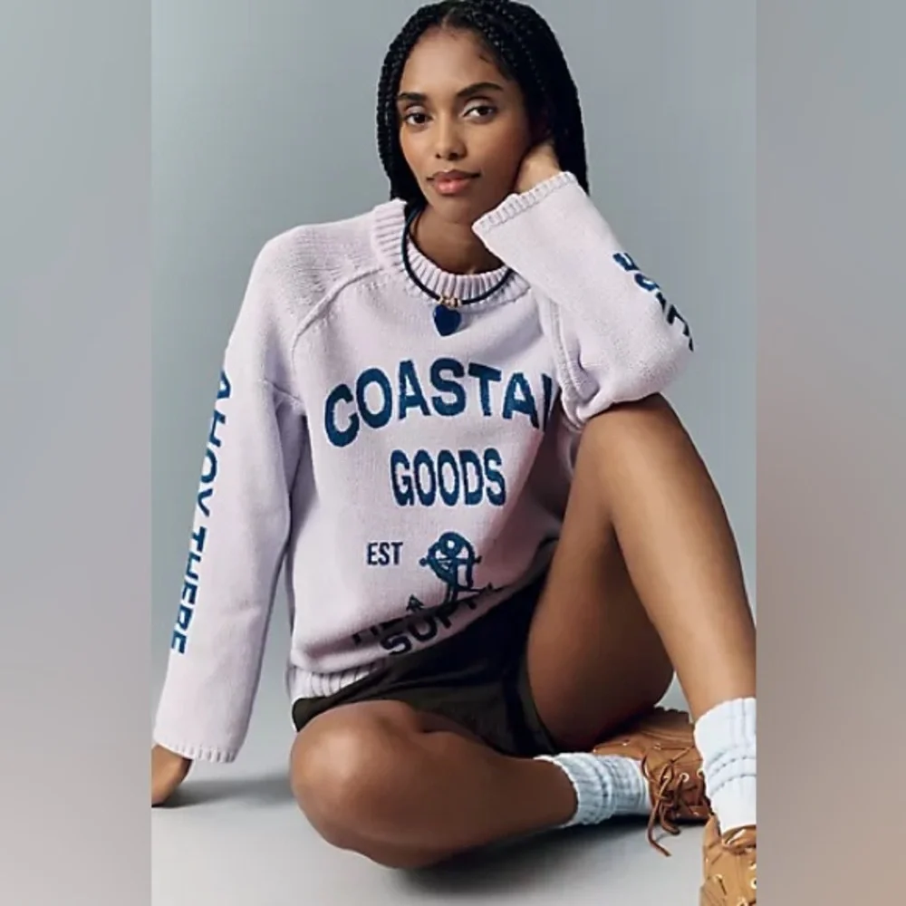 Pilcro Pullover Long-Sleeve Crew-Neck Icon Sweater